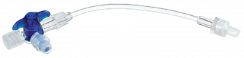 Кран 3-ходовой Дискофикс С с Сэйффлоу 360° синий линия 50 см купить в Оренбурге