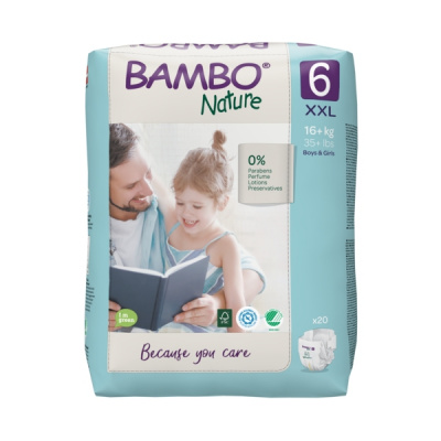 Эко-подгузники Bambo Nature 4 (7-14 кг), 48 шт купить оптом в Оренбурге