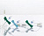 Игла-бабочка с держателем для флаконов для гемокультур ("SAFETY" 21Gx3/4" 19 см, зеленая, 0,8х19 мм) купить в Оренбурге
