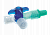Кран 3-ходовой Дискофикс С 360° синий купить в Оренбурге