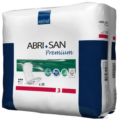 Урологические прокладки Abri-San Premium 3, 500 мл купить оптом в Оренбурге
