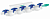 Блок из 5 кранов Дискофикс C (синие) линия 150 см купить в Оренбурге