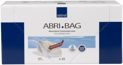 Abri-Bag Гигиенические впитывающие пакеты для туалета 51,5x39 см купить оптом в Оренбурге