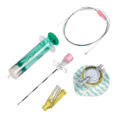 Набор для эпидуральной анестезии Перификс 420 18G/20G, фильтр, ПинПэд, шприцы, иглы  купить оптом в Оренбурге